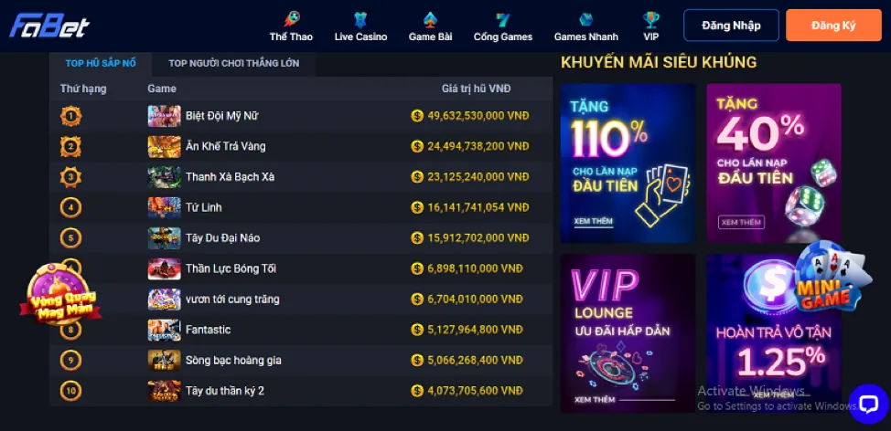 Hoàn trả cược thể thao wibo88 App